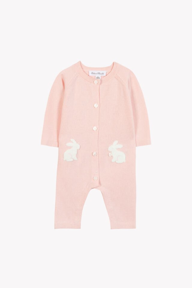 Triko Combilong Rosée - Pembe - 6M