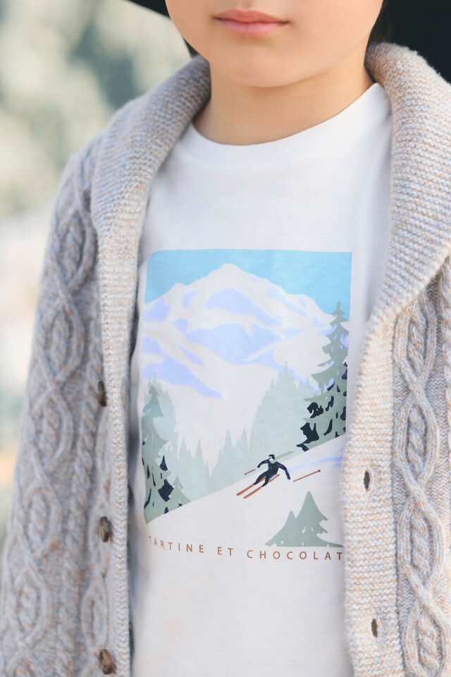 T-Shirt Ekru - 5Y