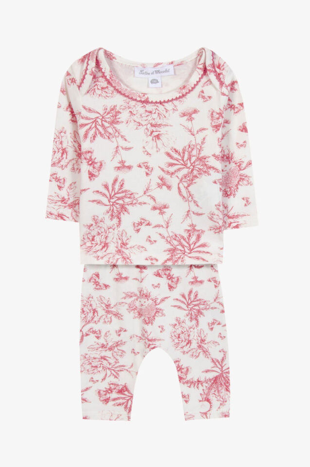 Uzun Kollu Pijama Takımı Begonvil - 9M
