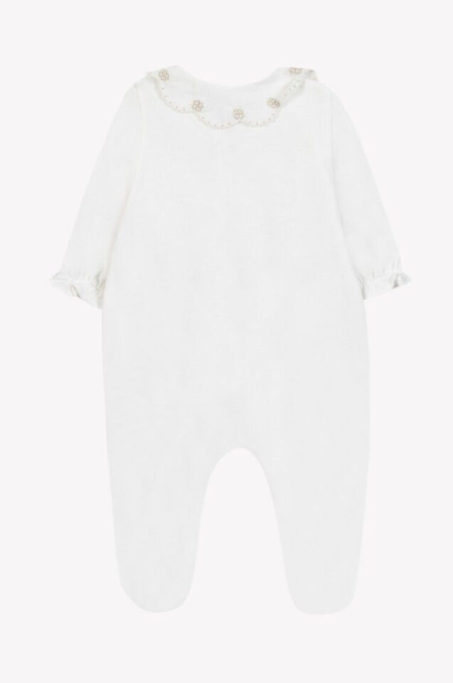 Coton Şık Tulum Ekru - 1M