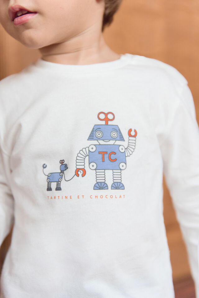 T-Shirt Turuncu kırmızı - 2Y