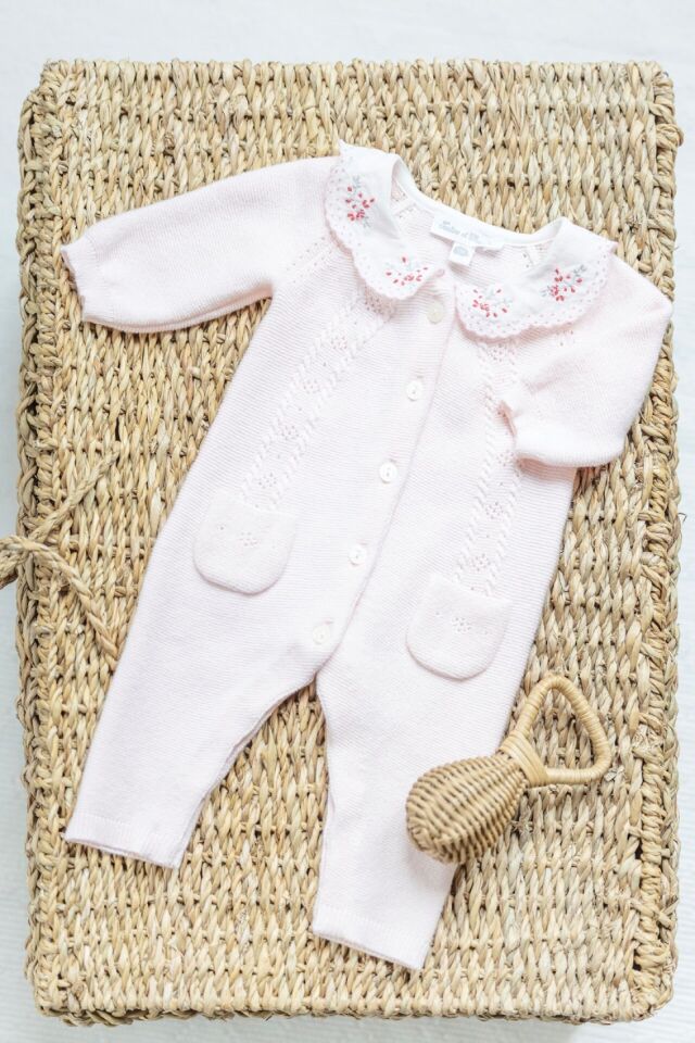 Triko COMBILONGUE Soft pembe - 6M