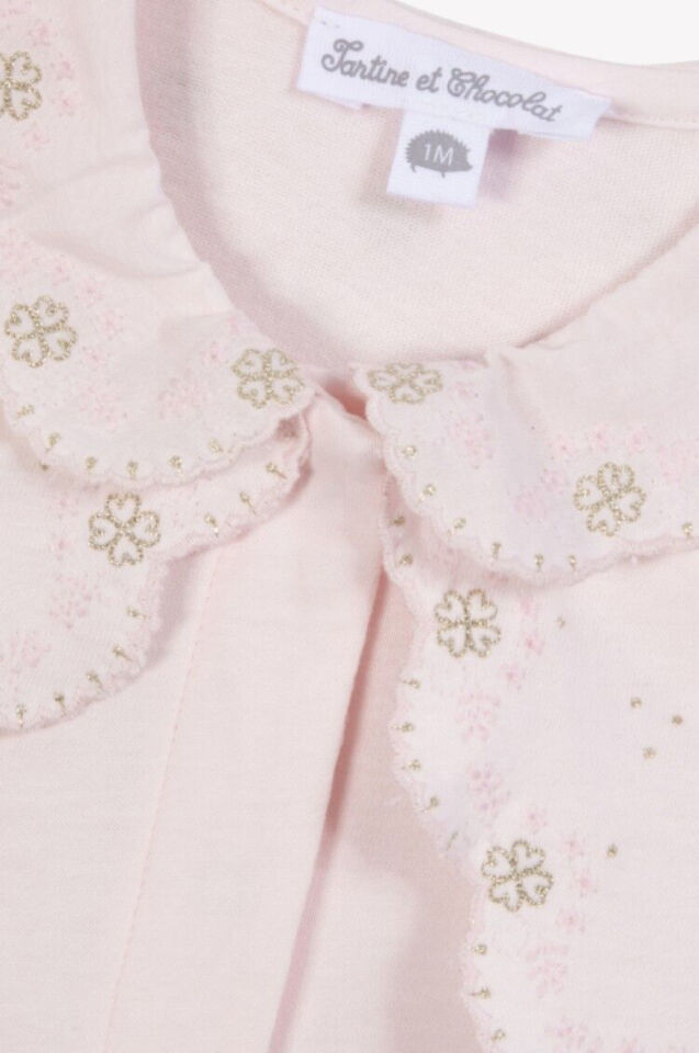 Coton Şık Tulum Soft Pembe - 1M