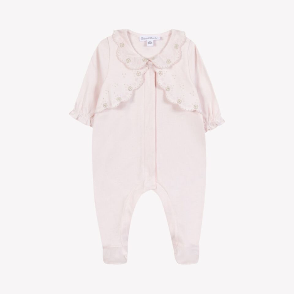 Coton Şık Tulum Soft pembe - 3M
