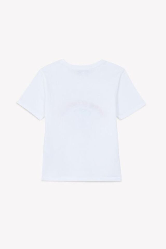 Kısa Kollu T-shirt Beyaz - 6Y