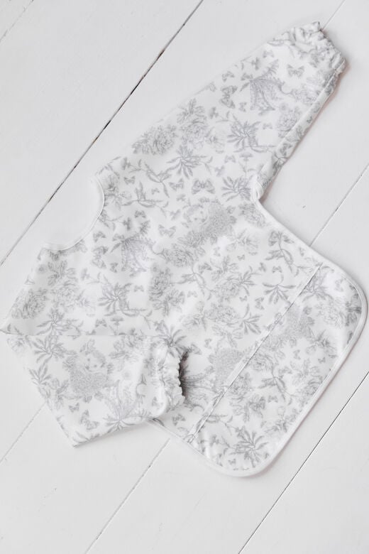 Kollu Mama Önlüğü Toile de Jouy Açık gri - TU