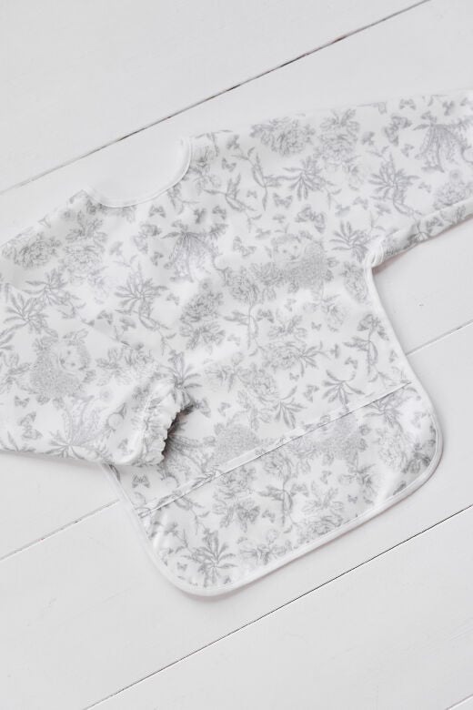 Kollu Mama Önlüğü Toile de Jouy Açık gri - TU