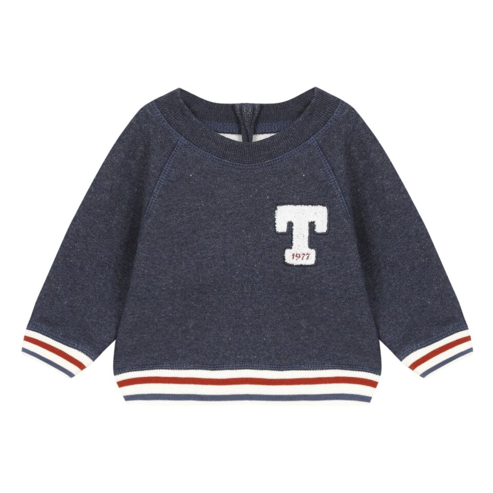 T LOGOLU SWEATSHIRT Mavi - 3Y