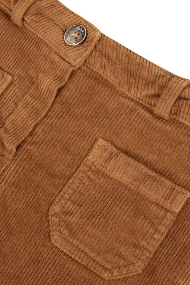 KADİFE PANTALON Toprak - 8Y