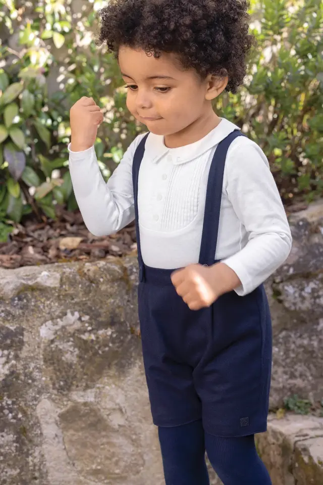 Ceremonie Askılı Pantolon Lacivert - 9M