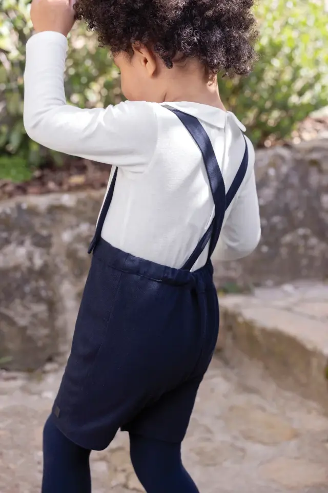 Ceremonie Askılı Pantolon Lacivert - 9M