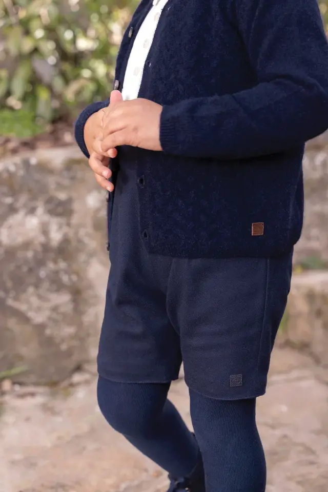 Ceremonie Askılı Pantolon Lacivert - 9M