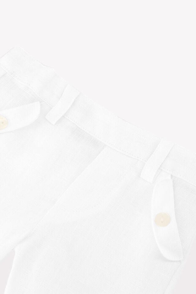 Keten Pantolon Blanc - 9M