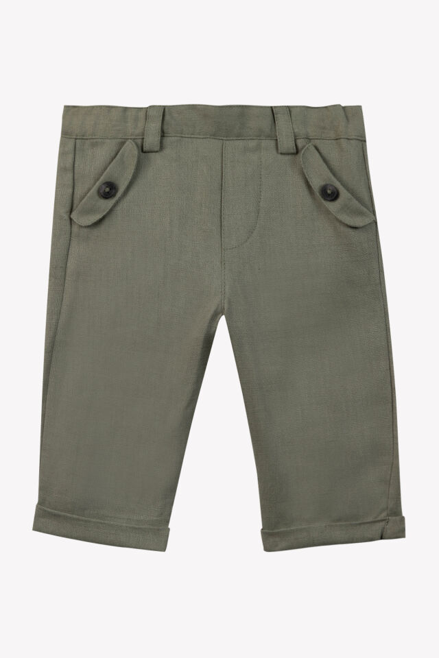 KETEN PANTALON Fougère - 3Y