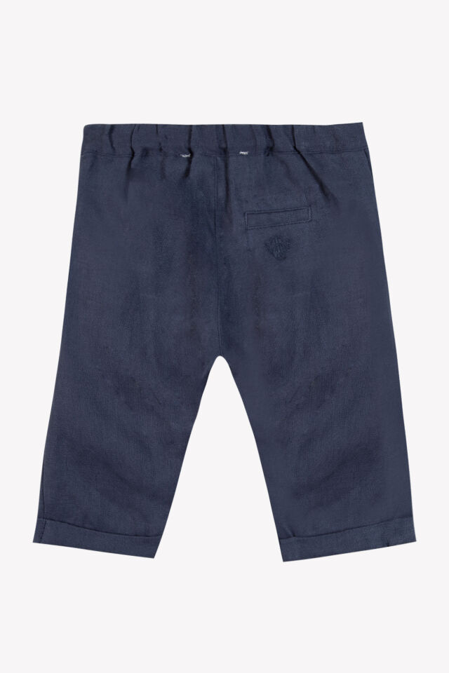 Keten Pantolon Marine - 3Y