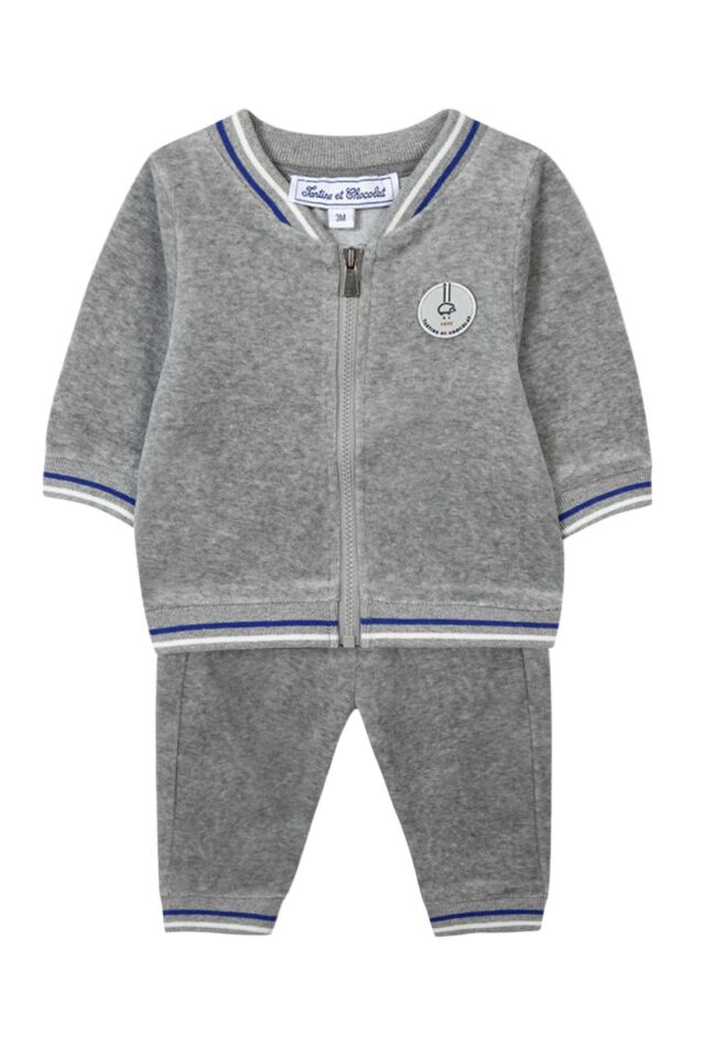 Jogging-Eşofman Takım Açık gri - 3Y