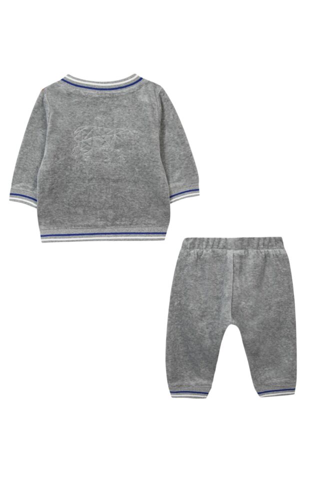 Jogging-Eşofman Takım Açık gri - 4Y