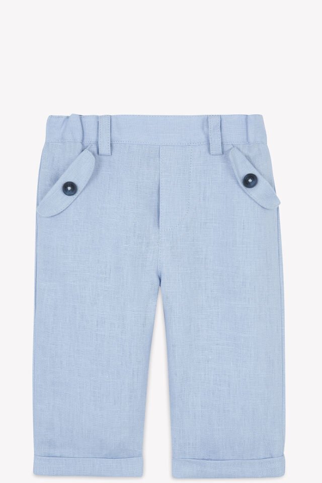 KETEN PANTALON Mavi - 9M