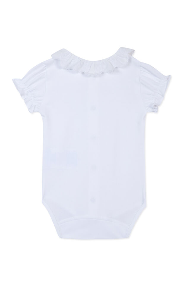fisto yakalı önden açılan BODY Blanc - 1M