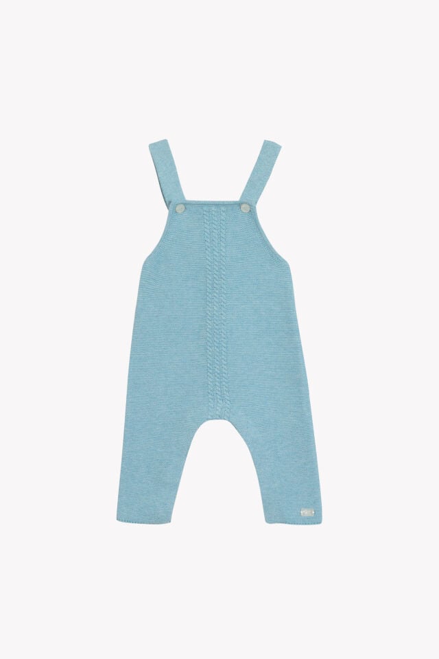 Triko Salopet Bleu horizon chiné - 9M
