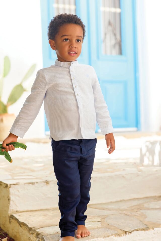 Ceremonie Keten Pantolon Marine - 9M