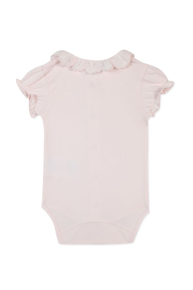 fisto yakalı önden açılan BODY Rose pâle - 1M