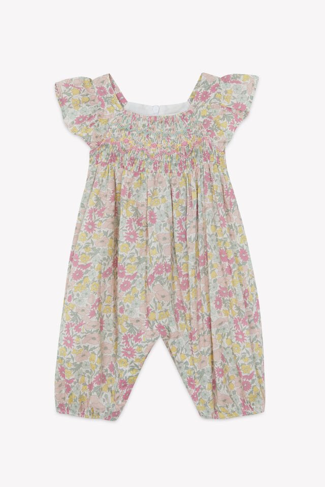 çiçek desenli Combilong Citrus - Soft sarı - 1Y