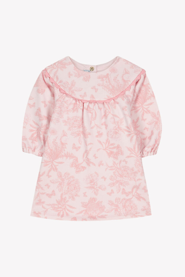 Capsule TDJ Uzun Kollu Elbise Rose pâle - 18M