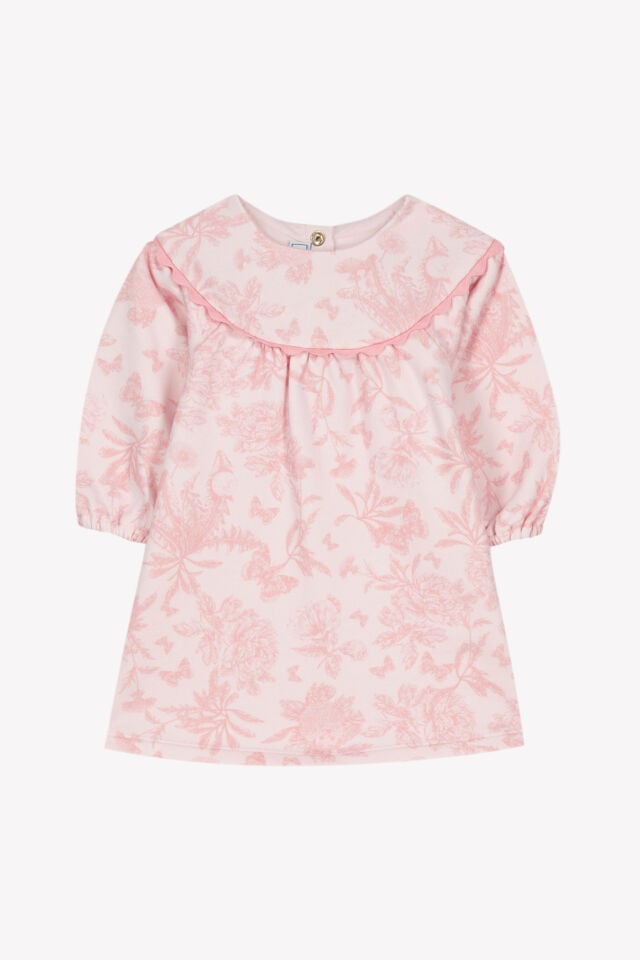 capsule TDJ Uzun kollu Elbise Rose pâle - 6M