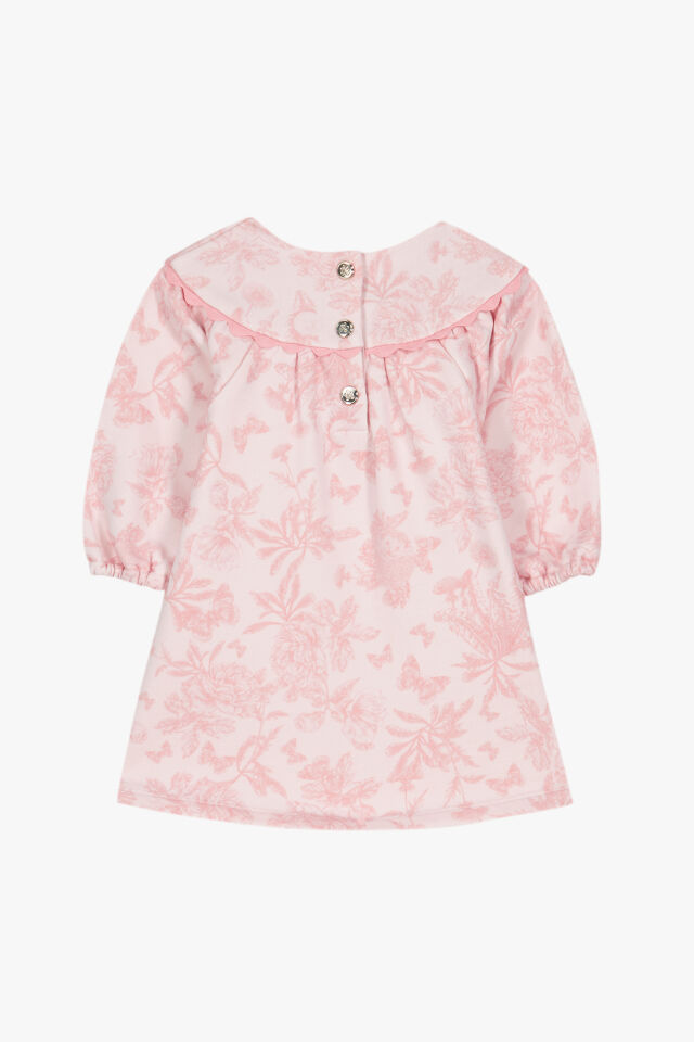 capsule TDJ Uzun kollu Elbise Rose pâle - 6M