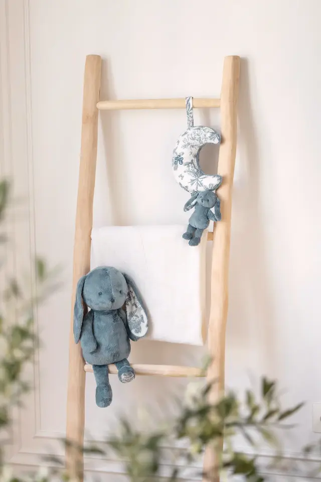 Toile De Jouy Müzikli Tavşan Ciel - TU