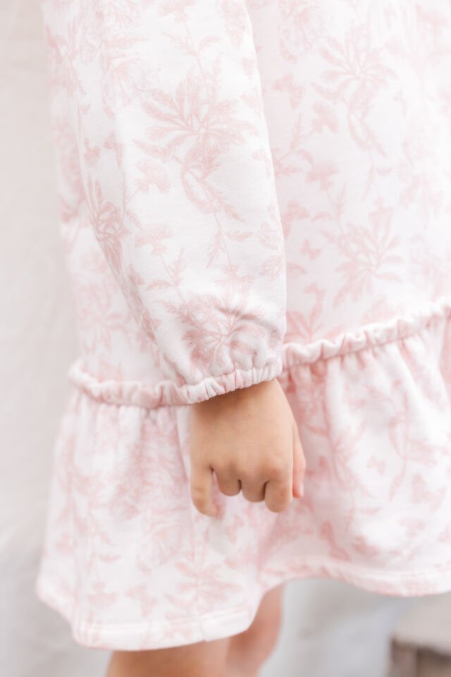 capsule TDJ Uzun kollu Elbise Rose pâle - Soft pembe - 5Y