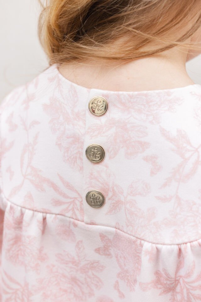 capsule TDJ Uzun kollu Elbise Rose pâle - Soft pembe - 5Y