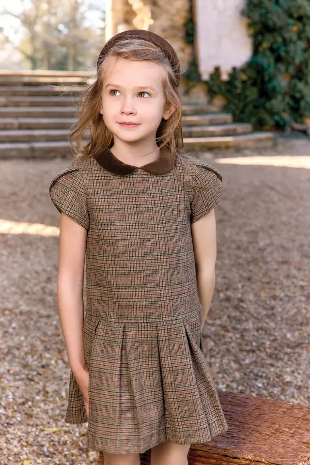 Elbise Koyu Kahve - 4Y