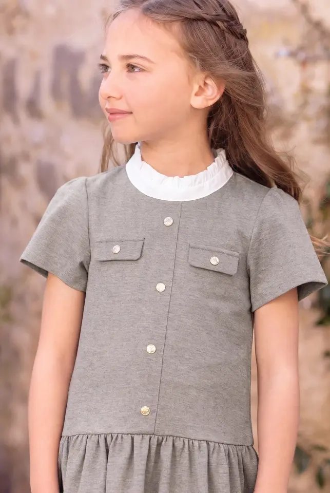 Elbise Açık Gri - 3Y