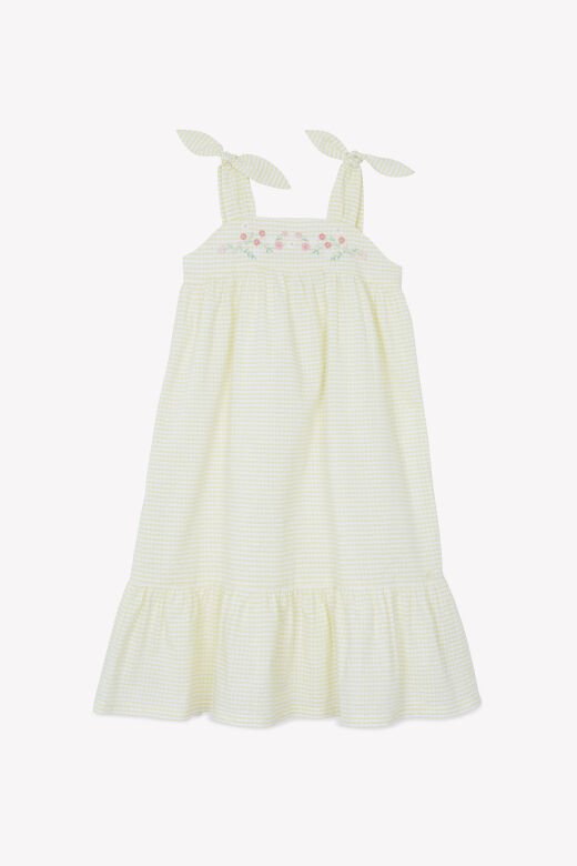 askılı uzun Elbise Citrus - Soft sarı - 5Y