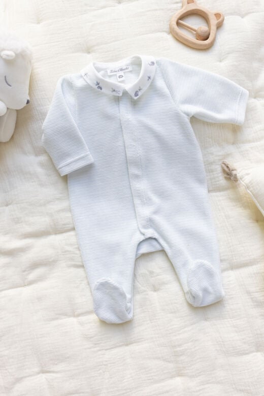 Kadife TULUM Ciel - Soft mavi - 3M