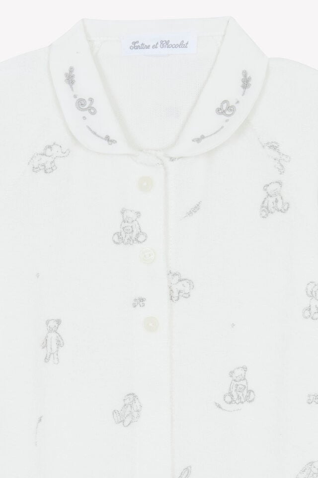 İnce Tulum Gris chiné clair - 6M