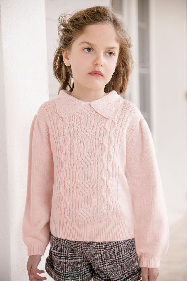 Yün KAZAK Soft Pembe - 4Y