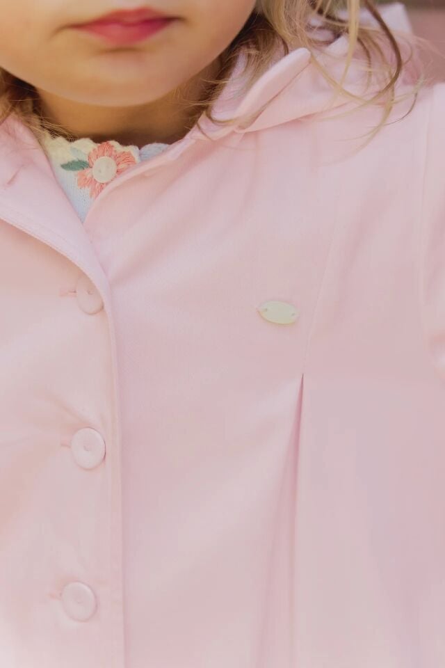 Trenchcoat Rose pâle - 18M