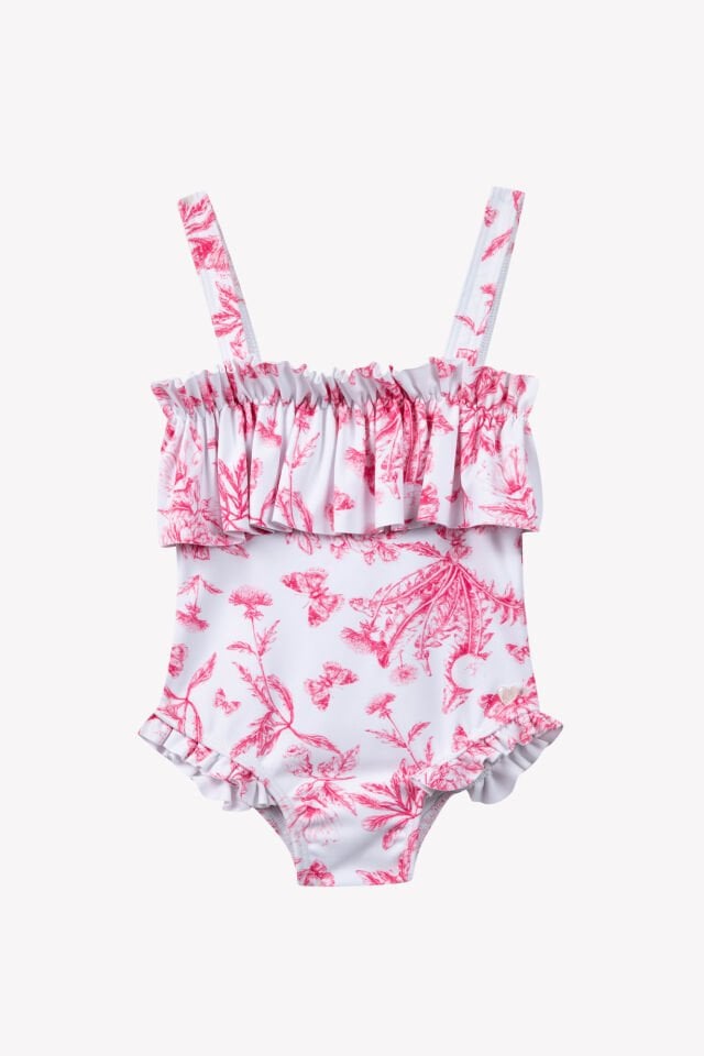 çiçek desenli MAYO Hibiscus - Hibiskus - 6M