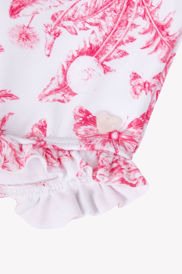 çiçek desenli MAYO Hibiscus - Hibiskus - 6M