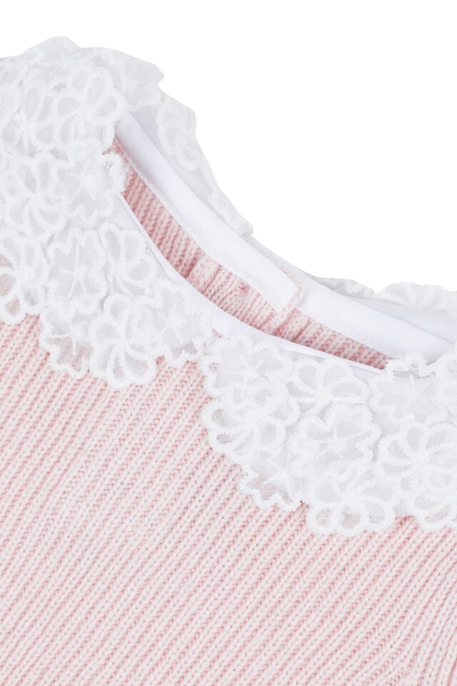 Triko Kazak Soft Pembe - 3Y