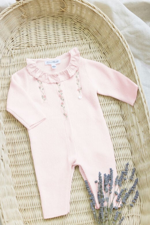 Triko COMBILONGUE Rose pâle - Soft pembe - 9M