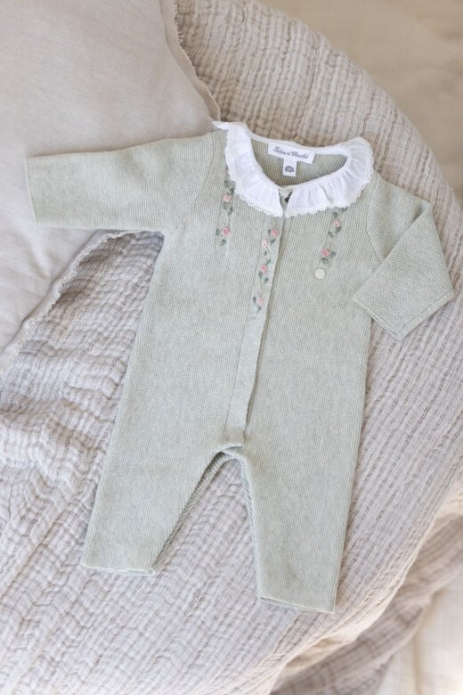 Triko Combilongue Vert d'eau - Jade - Yeşil - 3M