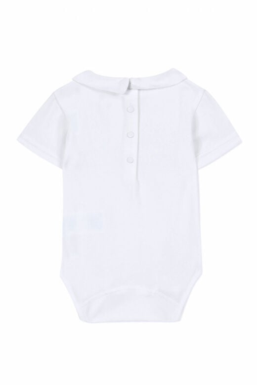Yakası Nakışlı Ceremonie Body Ciel - Soft mavi - 9M