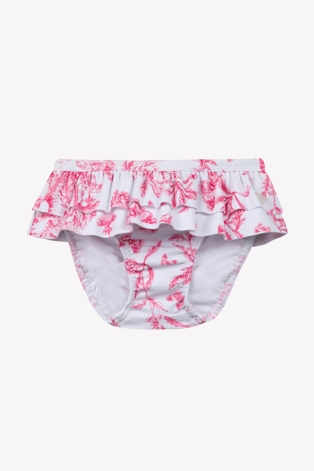 Çiçek Desenli Tek Alt Mayo Hibiscus - 2Y