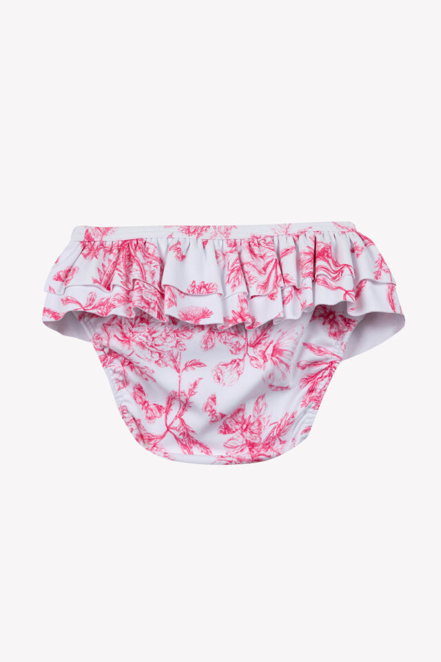 Çiçek Desenli Tek Alt Mayo Hibiscus - 2Y
