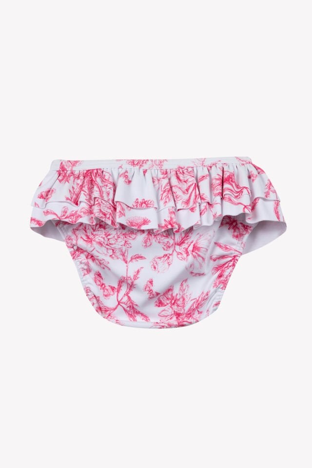 çiçek desenli Tek Alt Mayo Hibiscus - Hibiskus - 9M