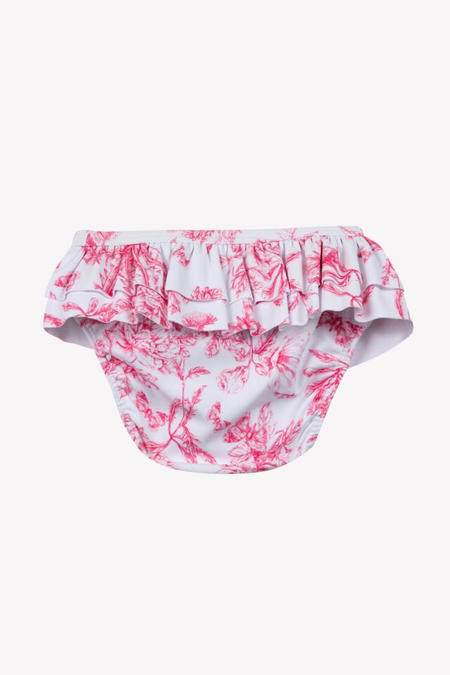 çiçek desenli Tek Alt Mayo Hibiscus - Hibiskus - 9M